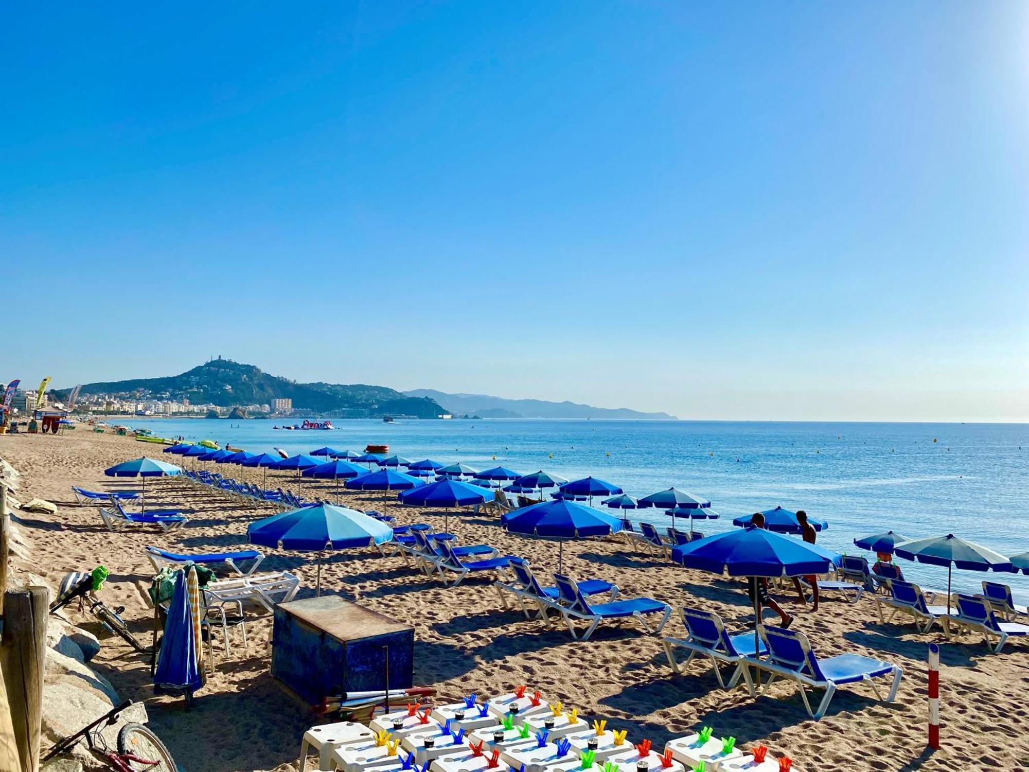 Hotel Blaucel Blanes Exterior foto